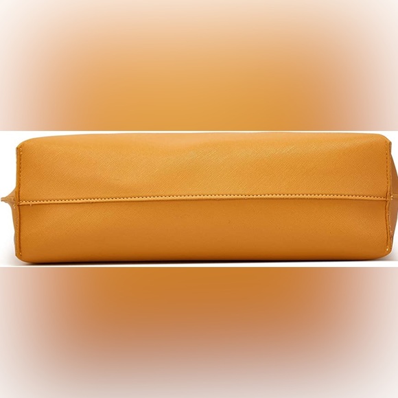 MANGOO SOFT FAUX LEATHER TOTE SHOULDER BAG - Picture 6 of 6